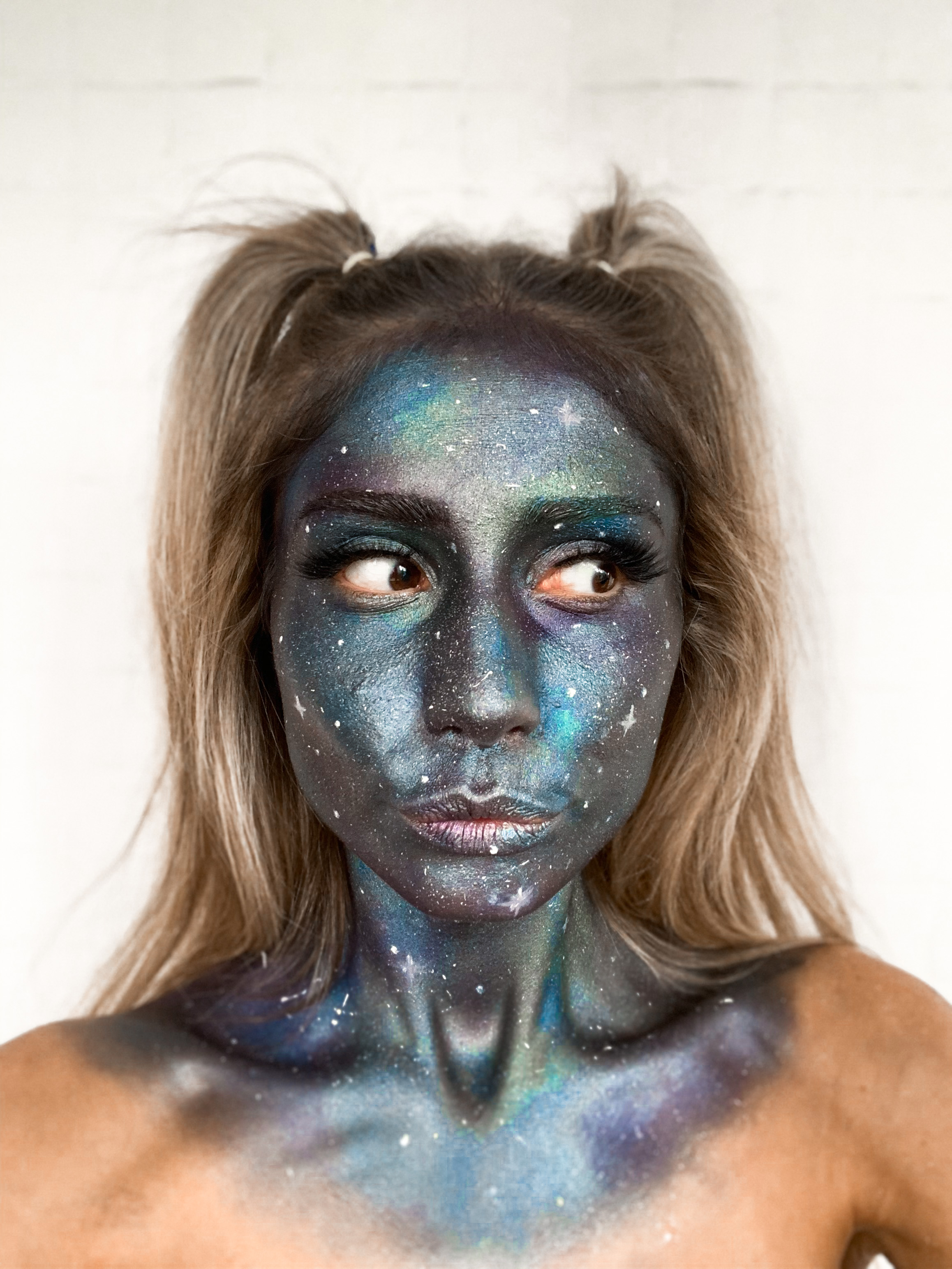 Maquillaje Artístico Galaxia