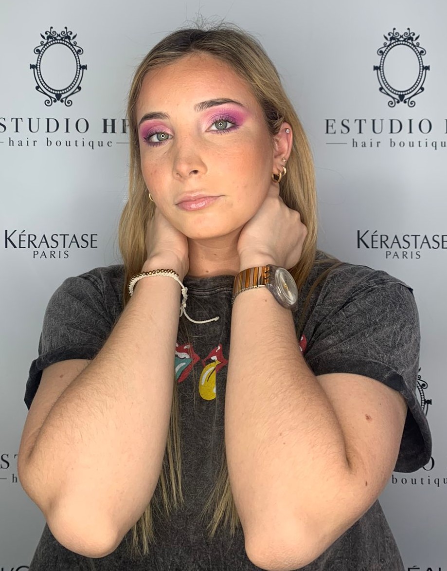 Trabajo cliente maquillaje social